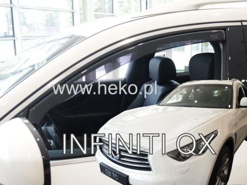 Heko 2 dielny deflektor Infinity FX30d 5 dverový 2010-, QX70 5 dverový 2013- (21509)