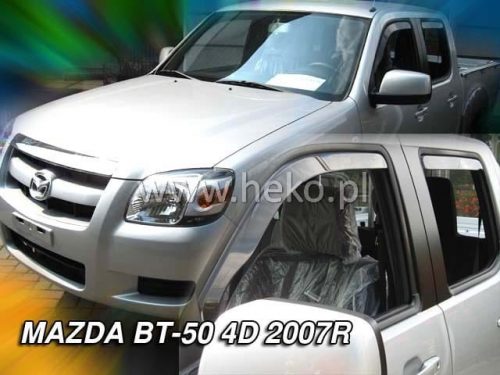 Heko 2 dielny deflektor Mazda BT 50 4 dverový crew cab 2007- , Mazda BT 50 4 dverový double cab 2007- (