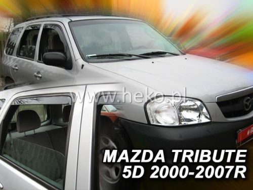 Heko 4 dielny deflektor Mazda Tribute 5 dverový 2002-2007 (23148)