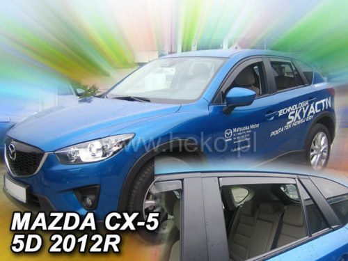 Heko 4 dielny deflektor Mazda CX5 5 dverový 2012- (23157)