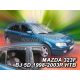 Heko 4 dielny deflektor Mazda 323 F 5 dverový hatchback 1998-2003