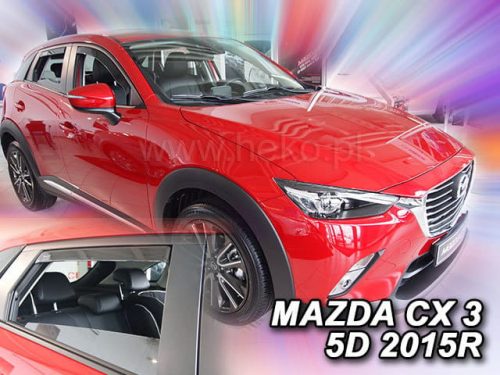 Heko 4 dielny deflektor Mazda CX3 5 dverový SUV 2015- (23168)