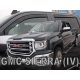 Heko 4 dielny deflektor GMC Sierra IV 4 dverový+ha. 2013-