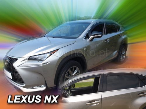 Heko 4 dielny deflektor Lexus NX300h 5 dverový SUV 2015-