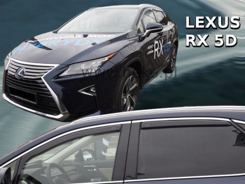 Heko 4 dielny deflektor Lexus RX 5 dverový SUV 2016- (30025)