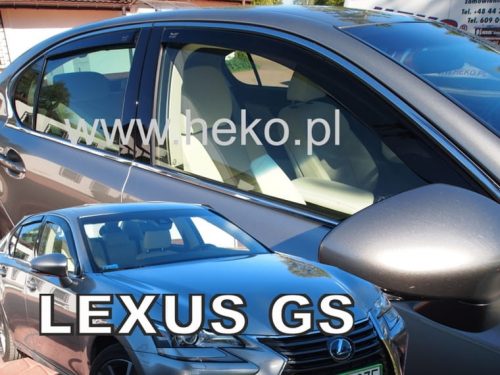 Heko 4 dielny deflektor Lexus GS 4 dverový 2016- (30027)