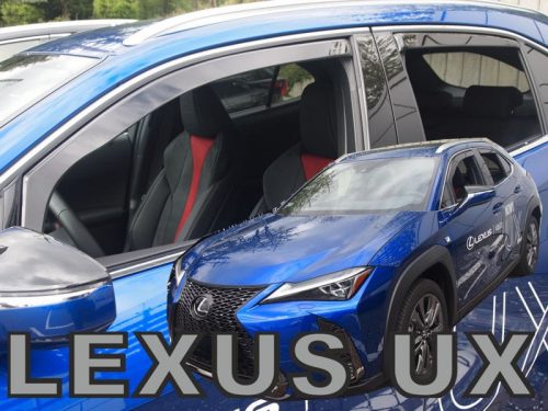 Heko 4 dielny deflektor Lexus UX 5 dverový+ha HB 2019- (30031)