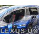 Heko 4 dielny deflektor Lexus UX 5 dverový+ha HB 2019- (30031)