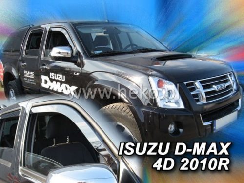 Heko 2 dielny deflektor Isuzu D-Max Rodeo 4 dverový 2008-2011 (34002)