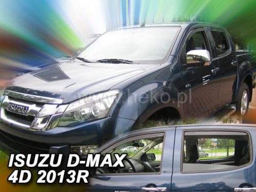 Heko 4 dielny deflektor Isuzu D-Max II 4 dverový 2012- (34005)