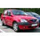 Sporty Dacia Logan Sporty deflektor sada pre predné + zadné okno, 4dielny 4 2004-2012