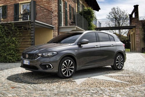 Sporty Fiat Tipo Sporty deflektor sada pre predné + zadné okno, 4dielny 5 2016-