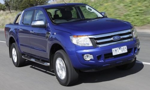 Sporty Ford Ranger Sporty deflektor sada pre predné + zadné okno, 4dielny 4 2012-2016