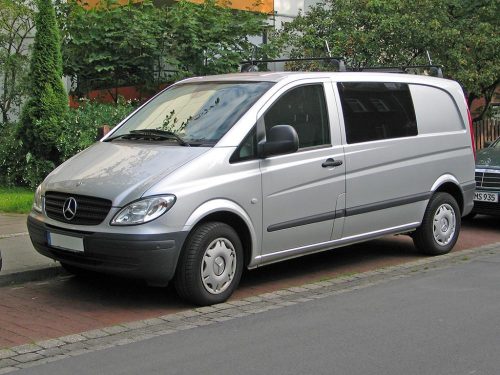 Sporty Mercedes Vito Sporty deflektor pár első ablakra, 2dielny 2 2003-2014