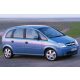 Sporty Opel Meriva Sporty deflektor sada pre predné + zadné okno, 4dielny 5 2003-2010