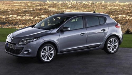 Sporty Renault Megane Sporty deflektor sada pre predné + zadné okno, 4dielny 5 2009-2016