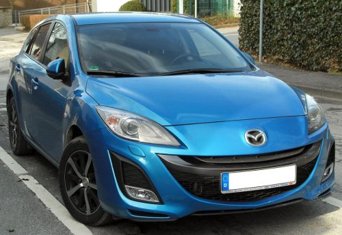 Sporty Mazda 3 Sporty deflektor sada pre predné + zadné okno, 4dielny 5 2009-2013