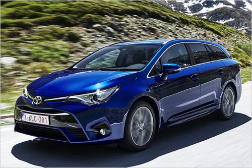 Sporty Toyota Avensis Sporty deflektor sada pre predné + zadné okno, 4dielny 5 2015-