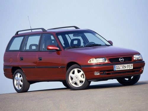 Szatuna Opel Astra F Karavan Szatuna deflektor sada pre predné + zadné okno, 4dielny 5 1992-1994