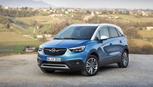 Szatuna Opel Crossland X Szatuna deflektor sada pre predné + zadné okno, 4dielny 5 2017-