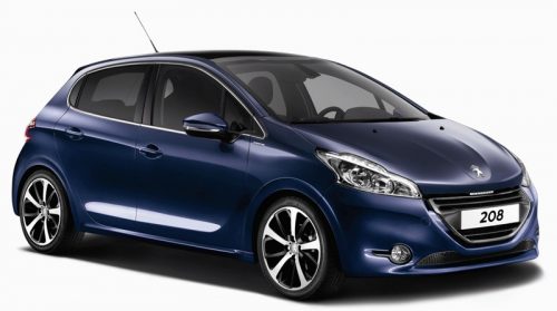 Szatuna Peugeot 208 Szatuna deflektor sada pre predné + zadné okno, 4dielny 5 2012-2019