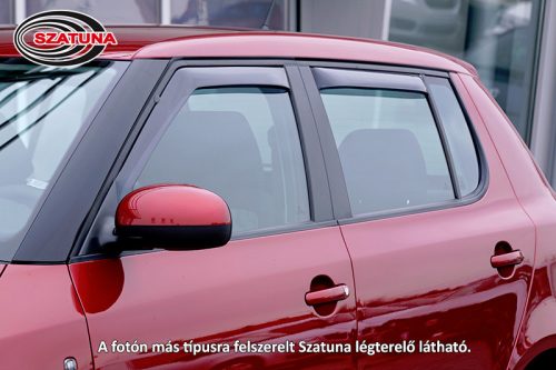 Szatuna Honda Civic Szatuna deflektor sada pre predné + zadné okno, 4dielny 5 2011-2017